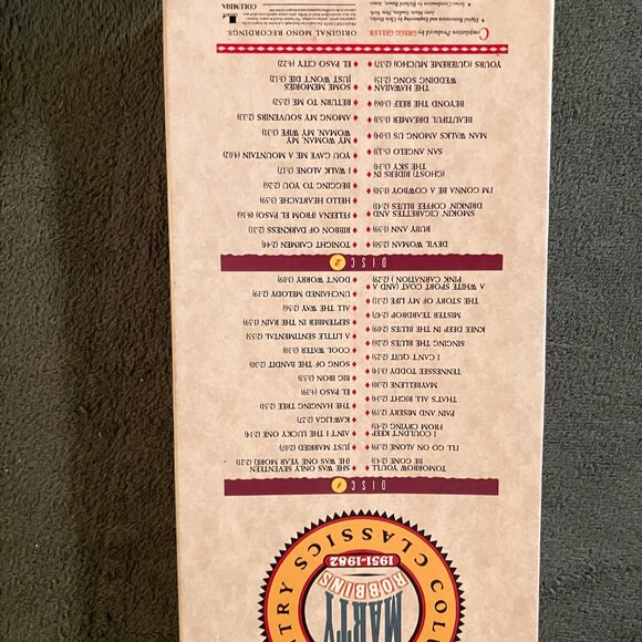 MARTY ROBBINS, The Essential (1951-1982) - (2) CD Set + 23 PG BKLET - never used - Picture 4 of 4